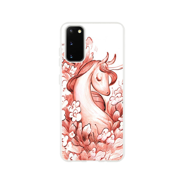 Flower Unicorn - Flexi phone case