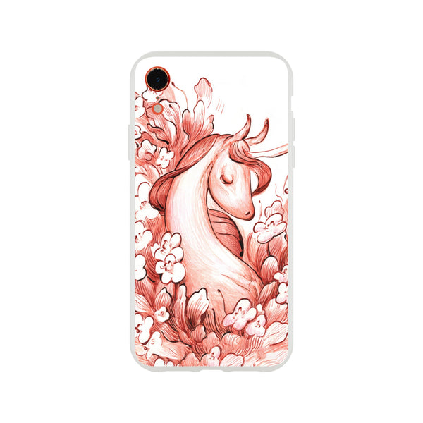 Flower Unicorn - Flexi phone case