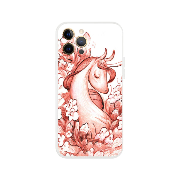 Flower Unicorn - Flexi phone case