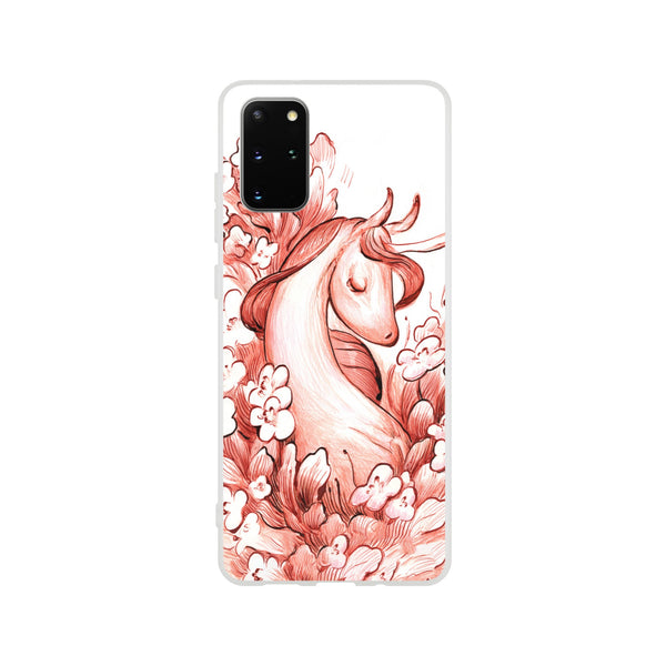 Flower Unicorn - Flexi phone case