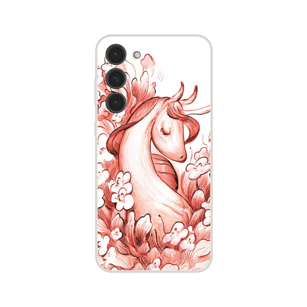 Flower Unicorn - Flexi phone case