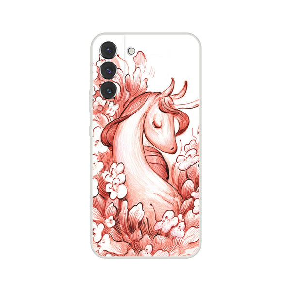 Flower Unicorn - Flexi phone case